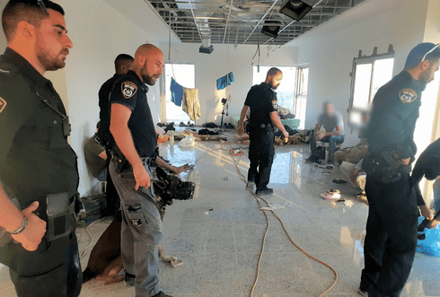 המבצע במודיעין. צילום: דוברות המשטרה