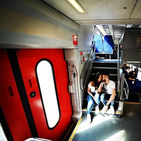 סיפור אהבה שהתחיל ברכבת | צילום: שימי בר