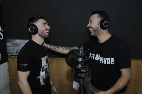 עם ליאור נרקיס | צילום: עידן מנחם