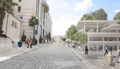 קמפוס בצלאל החדש | הדמיה: SANAA