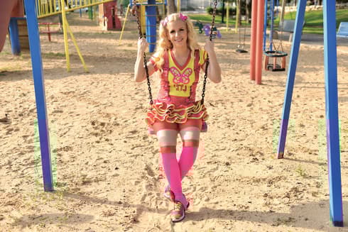 'נתי'. "הילדה שעומדת על השולחן" | צילום: שרון יצחק