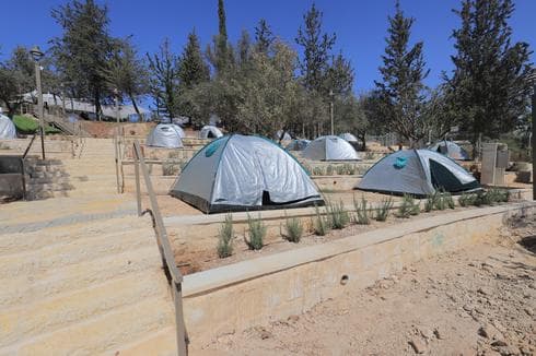 מתחם הקמפינג ביער השלום. צילום: קובי הראתי, עיר דוד מתחם הקמפינג ביער השלום. צילום: קובי הראתי, עיר דוד