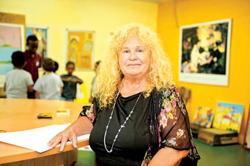 "אמנות וילדים זה החיים שלי"  דבורה אייזנברג | צילום: אבי מועלם