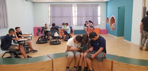 מרחב חדש בבית חינוך כרמים | צילום: אוסנת קור-חן