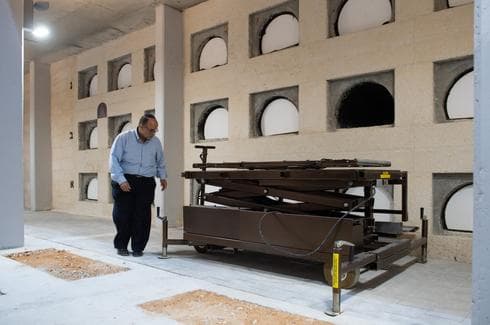 בית הקברות התת קרקעי גבעת שאול. צילום: יואב דודקביץ'