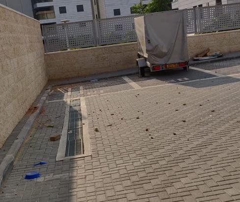 החפצים שהושלכו | צילום: פרטי