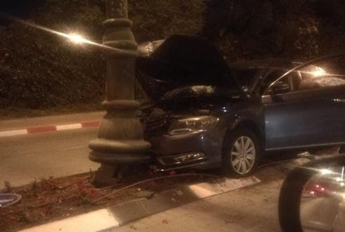 תאונה באי התנועה | צילום: פרטי