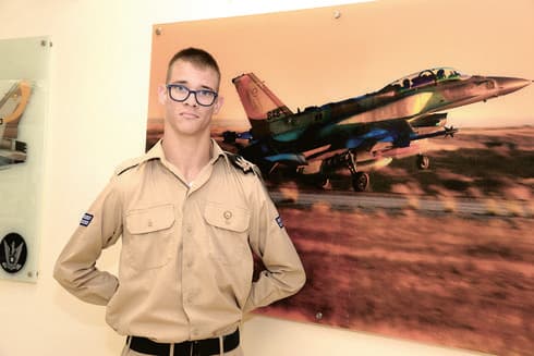 "טייסת 107 היא הבית השני שלי" | צילום: הרצל יוסף