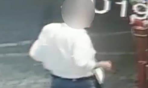 צילום מתוך סרטון האבטחה