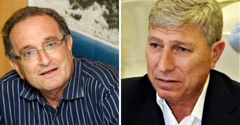 יעקב פרץ ושמואל סיסו. צילום: נחום סגל 