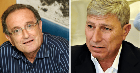 יעקב פרץ ושמואל סיסו. צילום: נחום סגל יעקב פרץ ושמואל סיסו. צילום: נחום סגל
