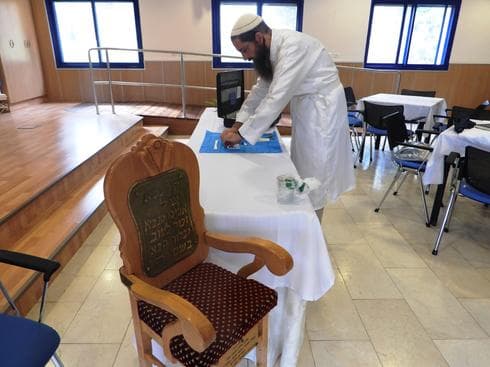 צילום מההכנות לטקס | דוברות שער מנשה
