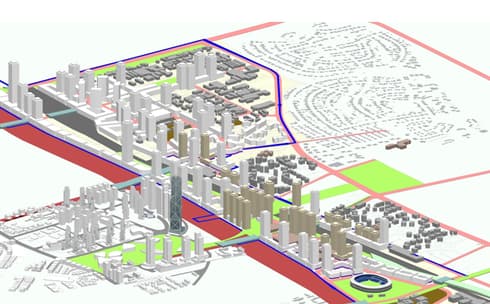 הדמיית התוכנית. הדמייה: דוברות עיריית נתניה