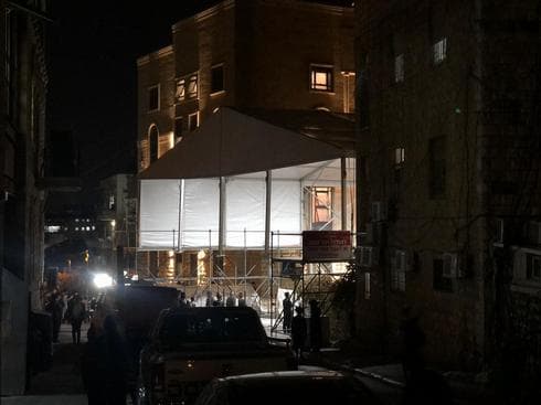 רחוב יואל שנחסם. צילום: לירן תמרי
