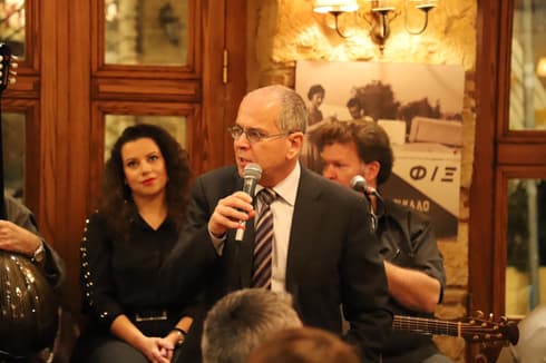 שגריר ישראל ביוון, יוסי עמרני. צילום: רועי אלמן