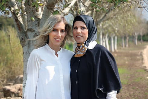 עותמאנה ואליהו. "אין מודל כמו שלנו בארץ" | צילום: ניק דוידס