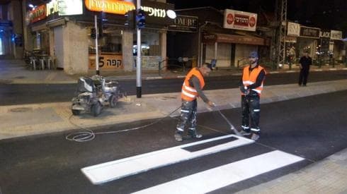 מכינים את הכבישים לחורף | צילום: עיריית רחובות