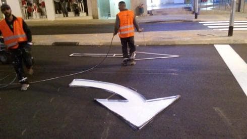 מכינים את הכבישים לחורף | צילום: עיריית רחובות
