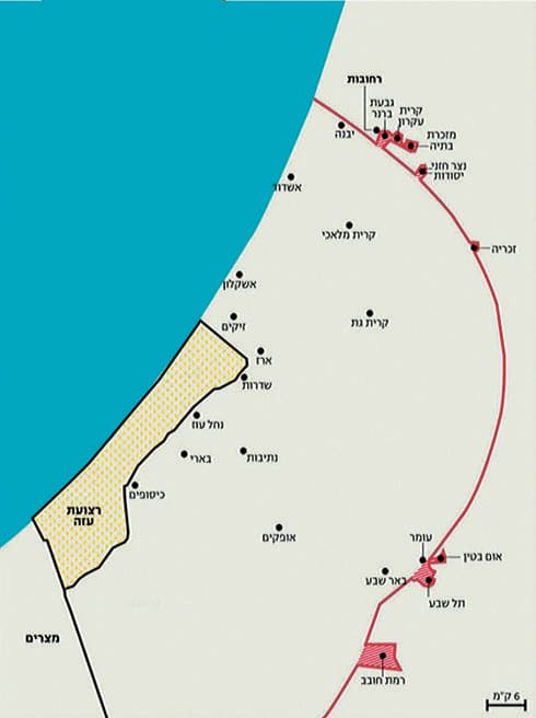 "ניתן לשפר מיגון בעלויות סבירות". מפת ה־40 ק"מ