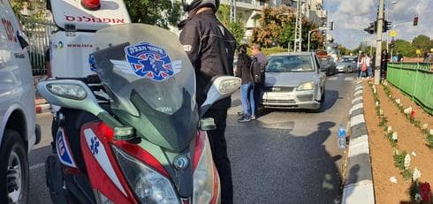 זירת התאונה | צילום: איחוד הצלה