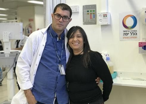 ד"ר יונס ושלומית לוגסי | צילום: דוברות 'הלל יפה'