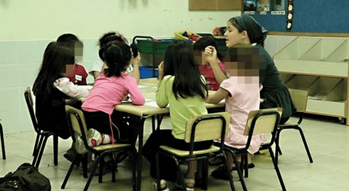פעילות חינוך במרכז הסיוע | צילום: 'תהל'