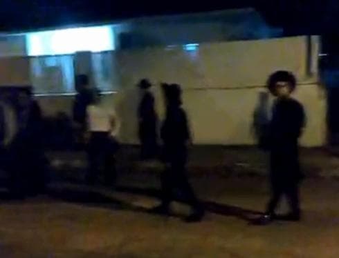 החרדים בהפגנה | צילום מסך