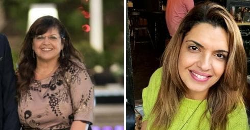 מימין: ויוי זהב וסימה אדרי | צילום: עיריית חולון