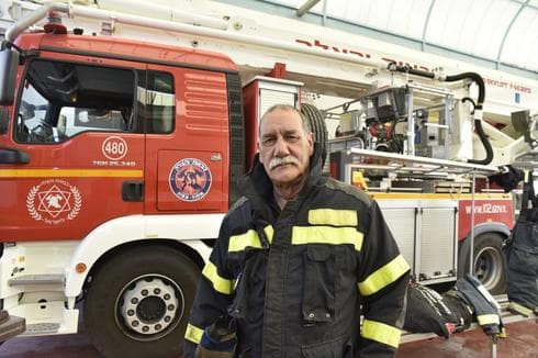 עמוס סבג. "מצב הכבאות השתפר מאוד" | צילום: שרון צור