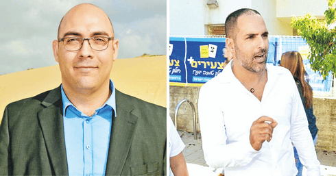 מימין: בוזגלו ושמעוני | צילומים: קובי קואנקס