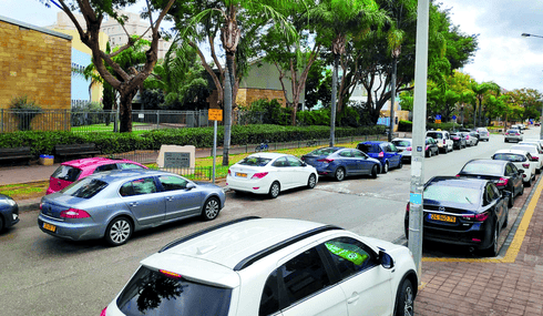 הכביש הסמוך לבית הספר מורשת זבולון. צילום: אלבום פרטי
