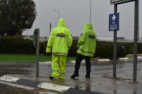 מזג אוויר סוער | צילום: דוברות המשטרה