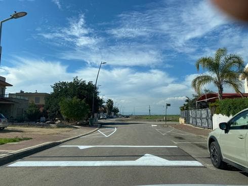 פס האטה שנסלל בימים האחרונים (צילום: עיריית עפולה)
