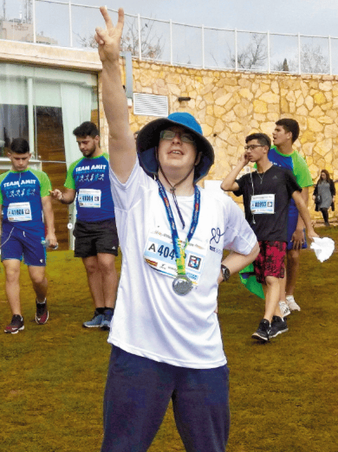 בר סלע. "משמעותי לרוץ למען מרכז הסיוע" | צילום: פרטי