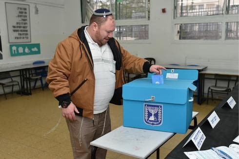 קלפי. בחירות 2020. צילום: יואב דודקביץ'