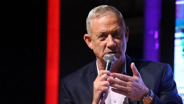 Benny Ganz, líder de Kajol Lavan