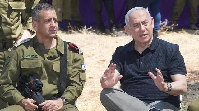 Netanyahu y Kochavi de gira por el norte