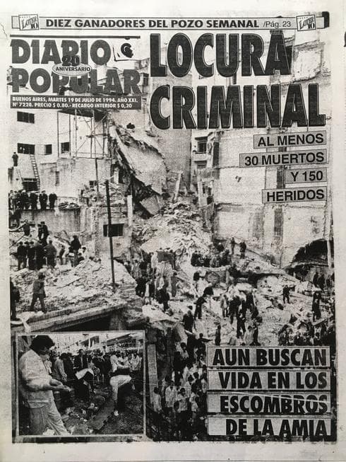 Diario Popular: 19 de julio de 1994