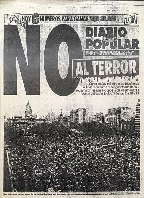 Diario Popular: 22 de julio de 1994