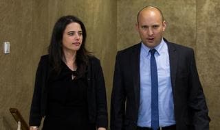 Ayelet Shaked y Naftali Bennet