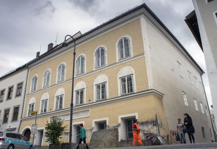 La casa en la que nació Hitler. 