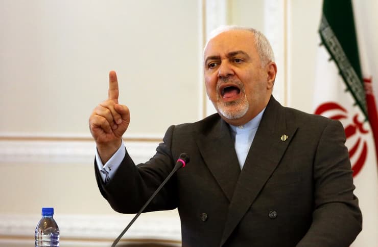 La respuesta oficial iraní a través de la cancillería que lidera Javad Zarif. 