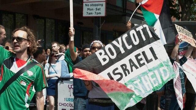 Protesta BDS