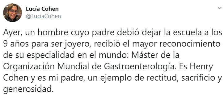 Publicación de Lucía Cohen