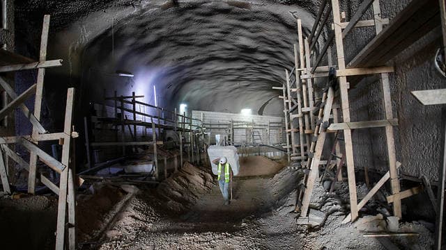 El cementerio esta compuesto por un kilómetro y medio de túneles 