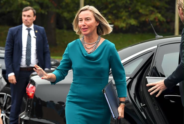 Federica Mogherini en Helsinki 