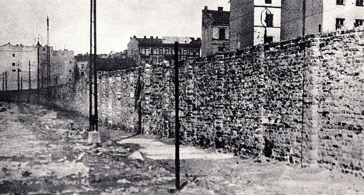 Muro en Varsovia