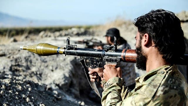 Fuerzas rebeldes en Idlib