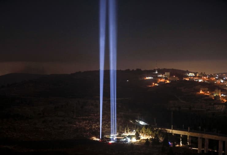 Imagen del homenaje en Jerusalem