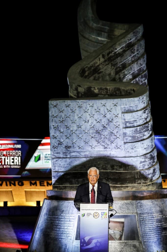 Imagen del homenaje en Jerusalem